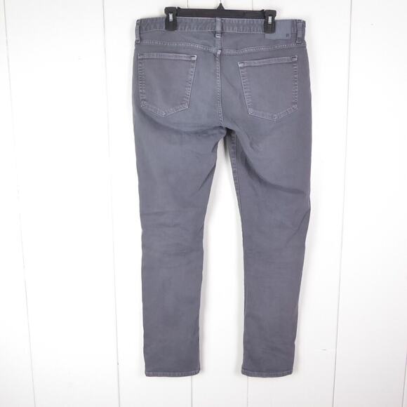 Bonobos Jeans Mens SZ 35/32 Slim Fit Straight Leg Charcoal Wash Normcore Casual - Picture 6 of 10